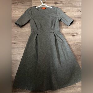Joe Fresh Charcoal Long Sleeve Dress